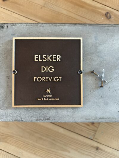 "Elsker dig foreveigt"